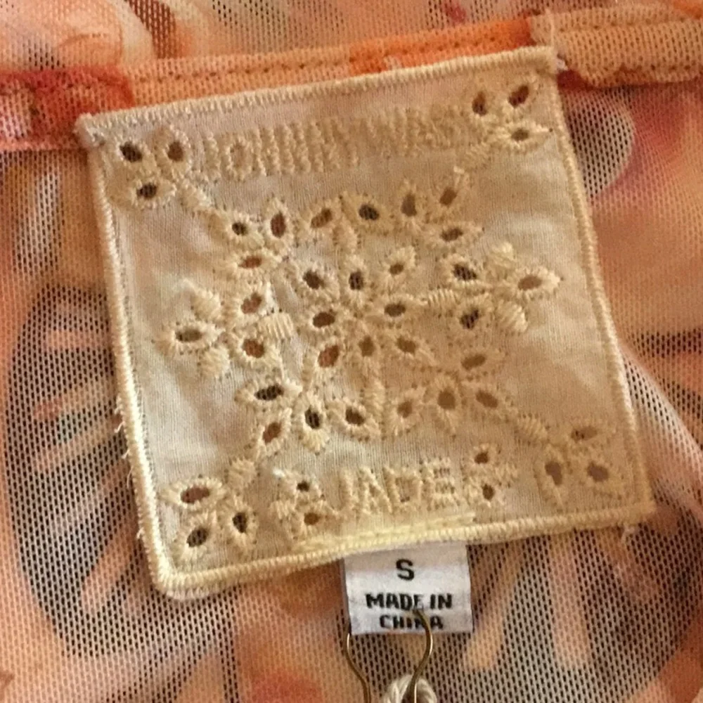 NWT Johnny Was Mesh Short Sleeve T Shirt - Picture 6 of 7